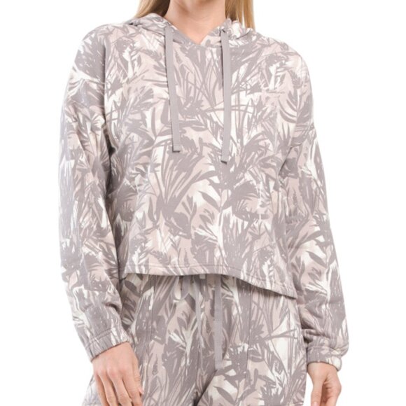 NEW LOVE STITCH Printed Multicolor Sweatshirt Grey/Natural 261tn - Picture 2 of 5